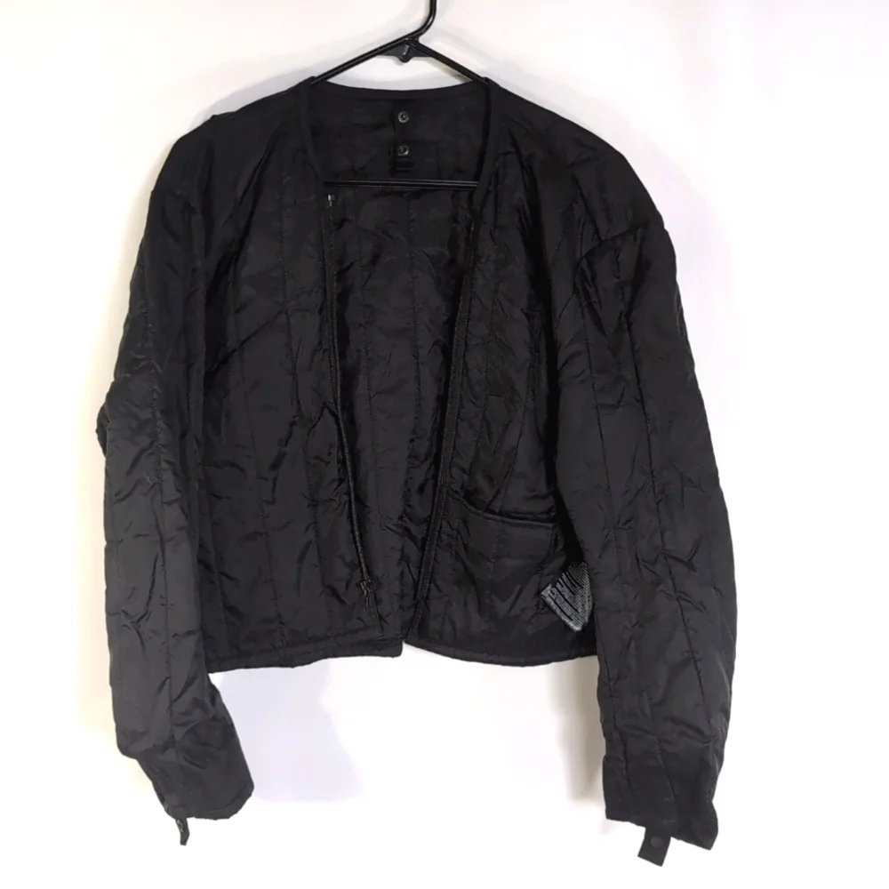 Dainese Veloster Tex Black/White MotoCross Motorcycle Jacket Size 52 US Size 42